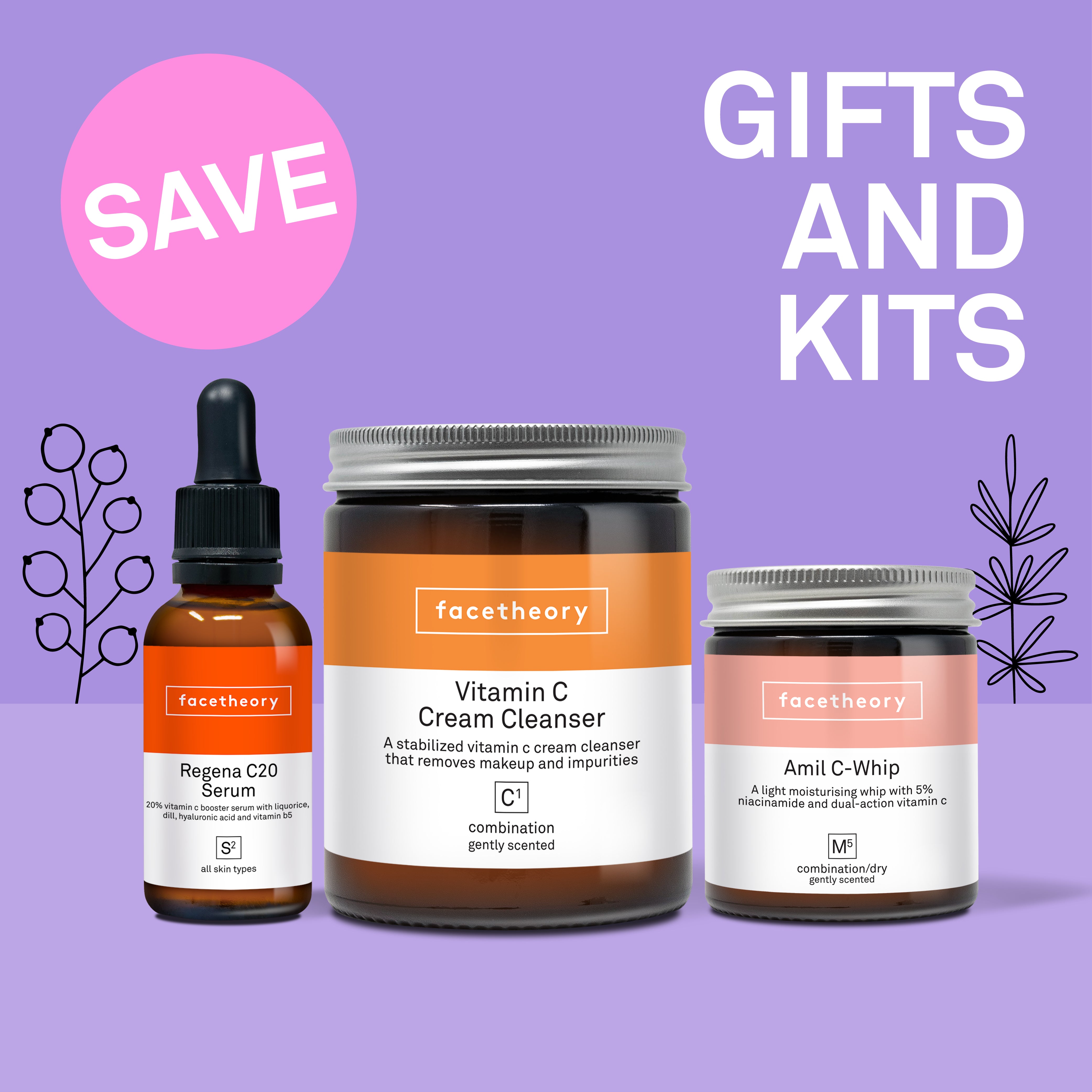 Facetheory Collections - Skincare Discounted Gift Sets and Kits