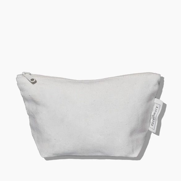 Facetheory Organic Cotton Cosmetic Pouch