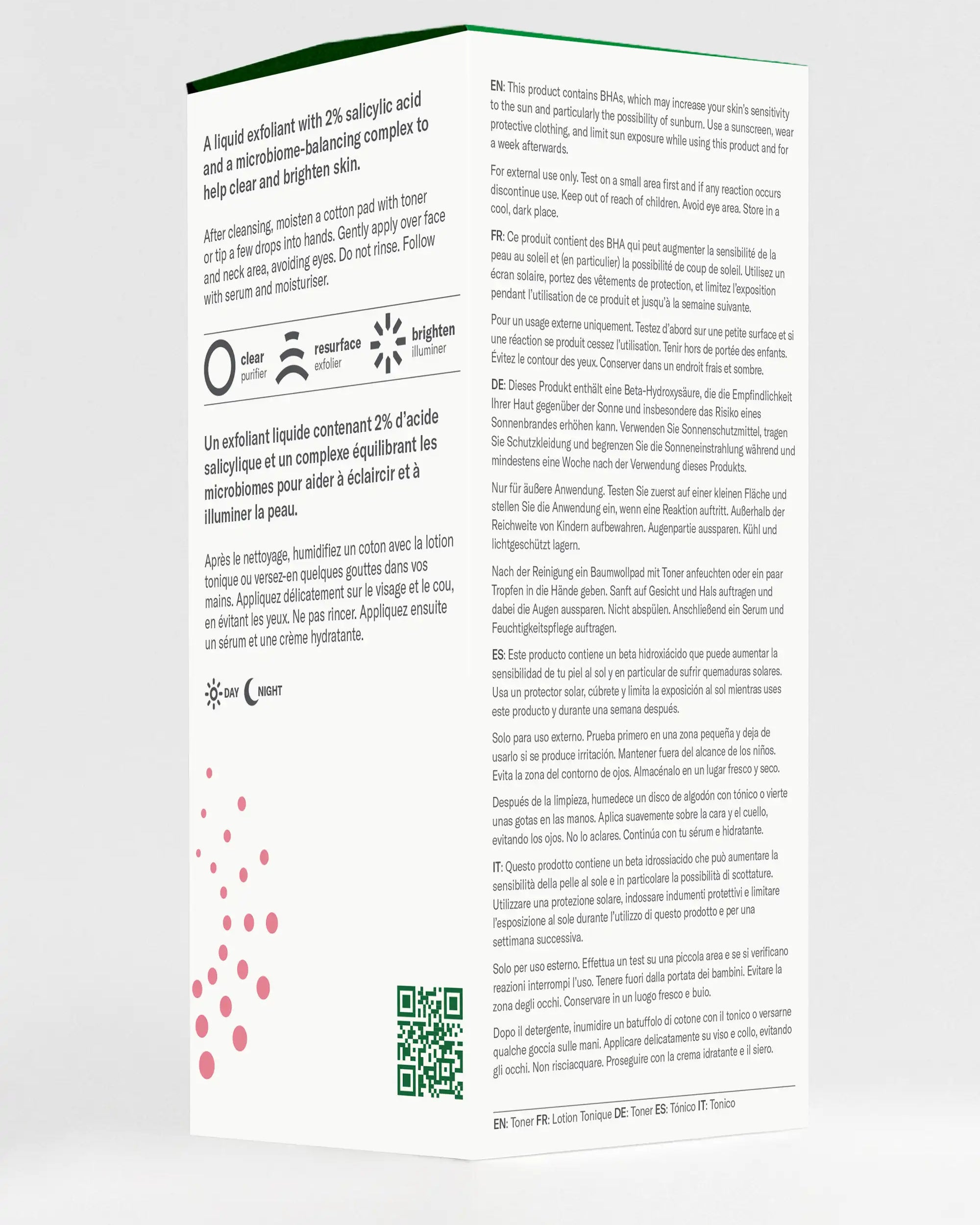 Blemicalm BHA 2% Clarifying Toner