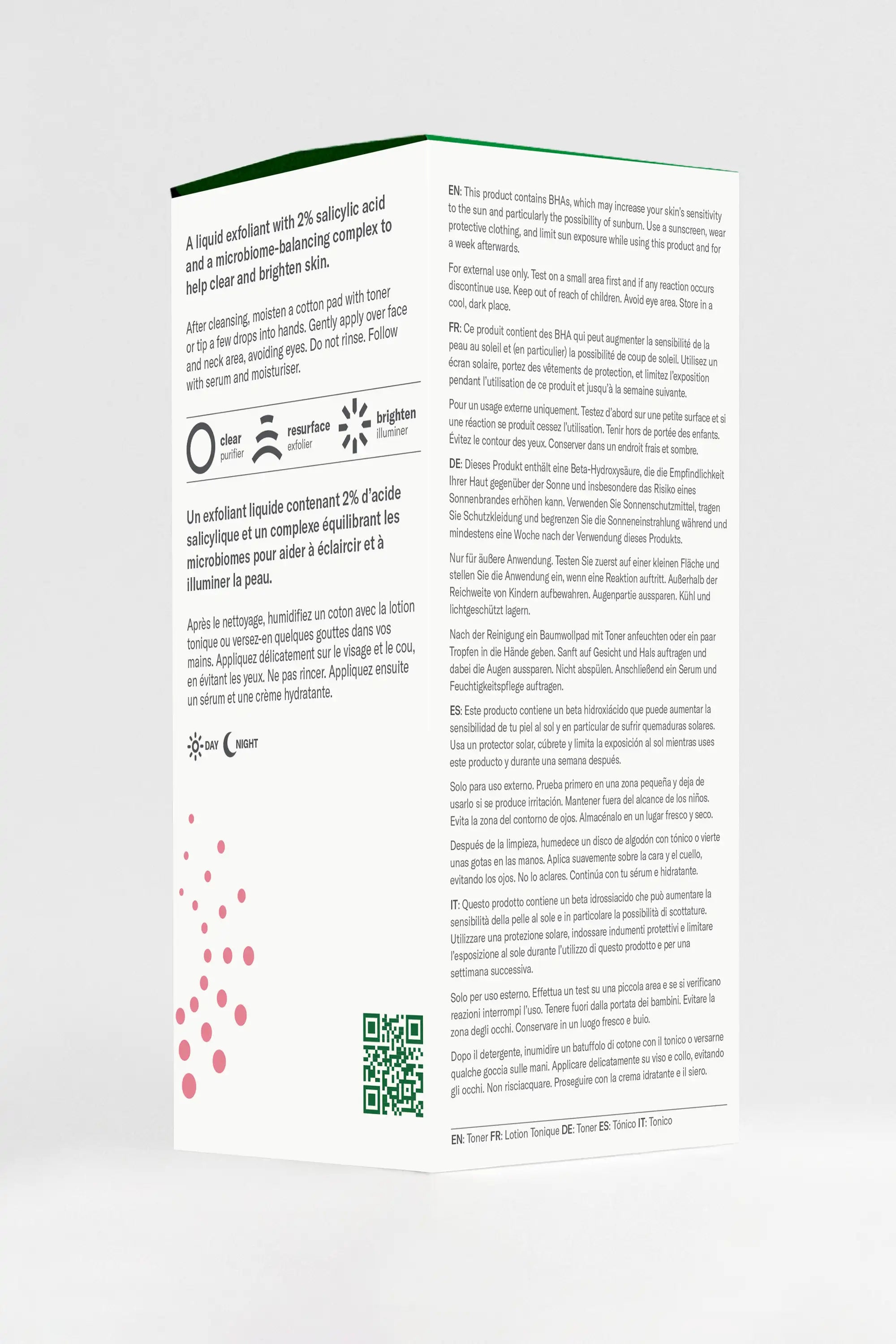 Blemicalm BHA 2% Clarifying Toner