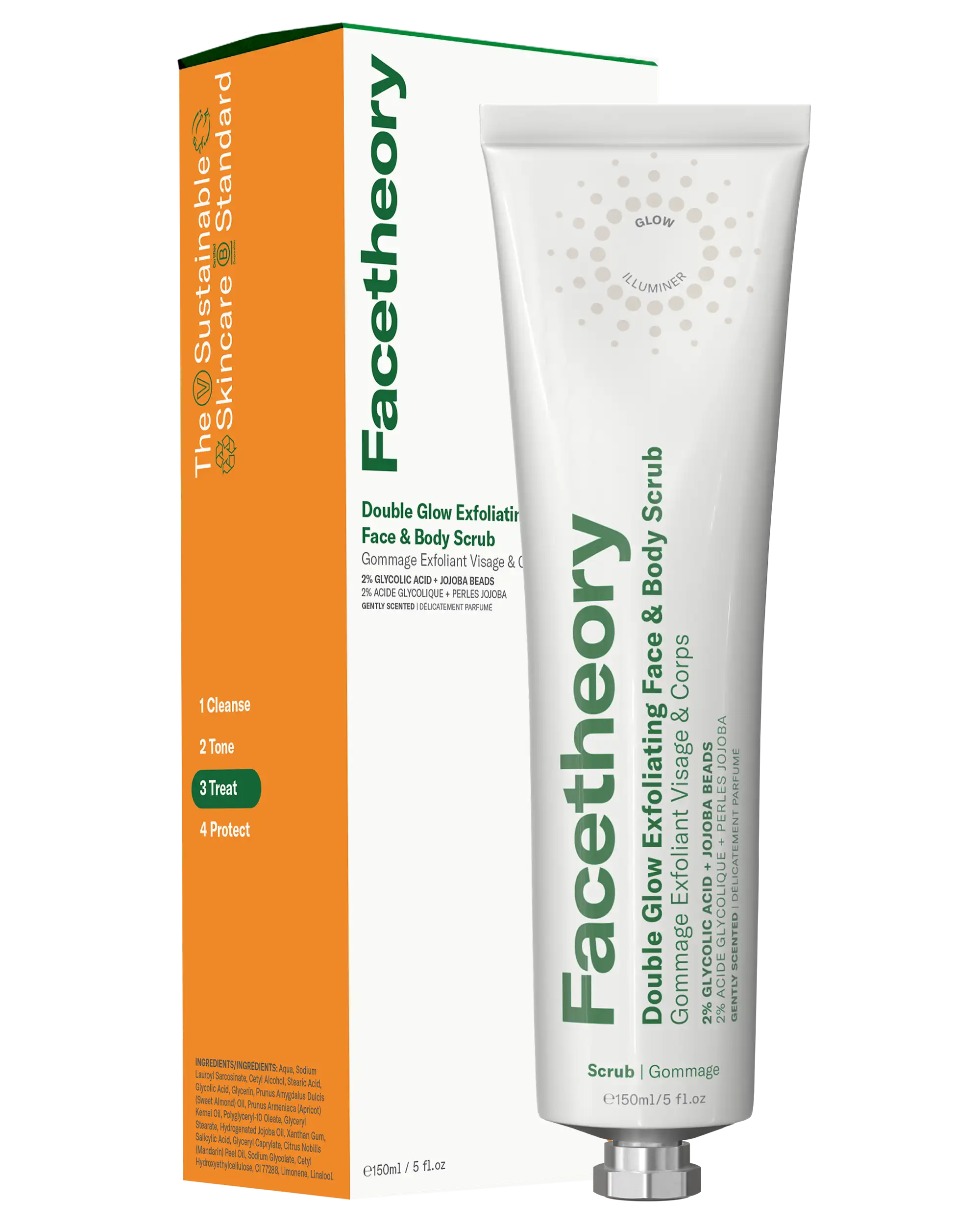 Double Glow Exfoliating Face & Body Scrub