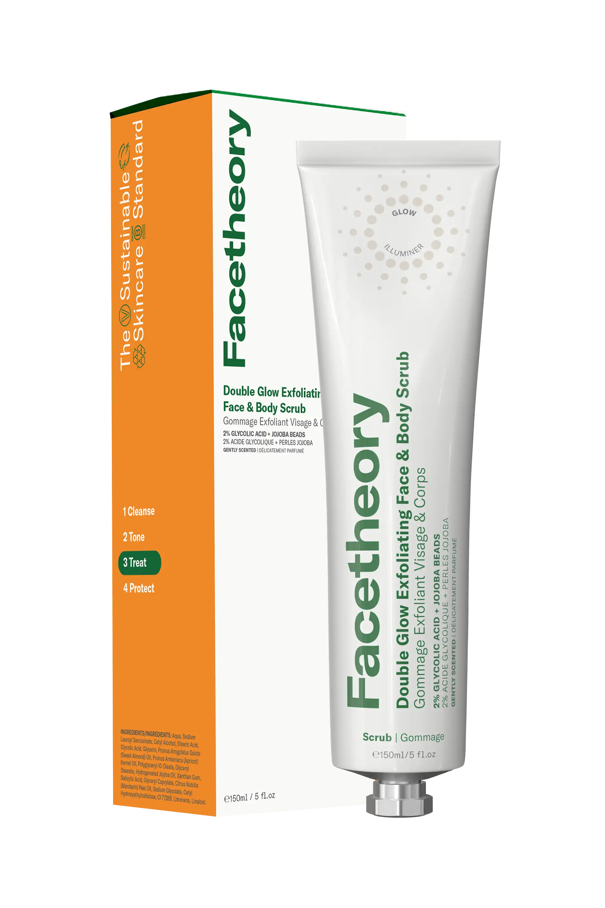 Double Glow Exfoliating Face & Body Scrub