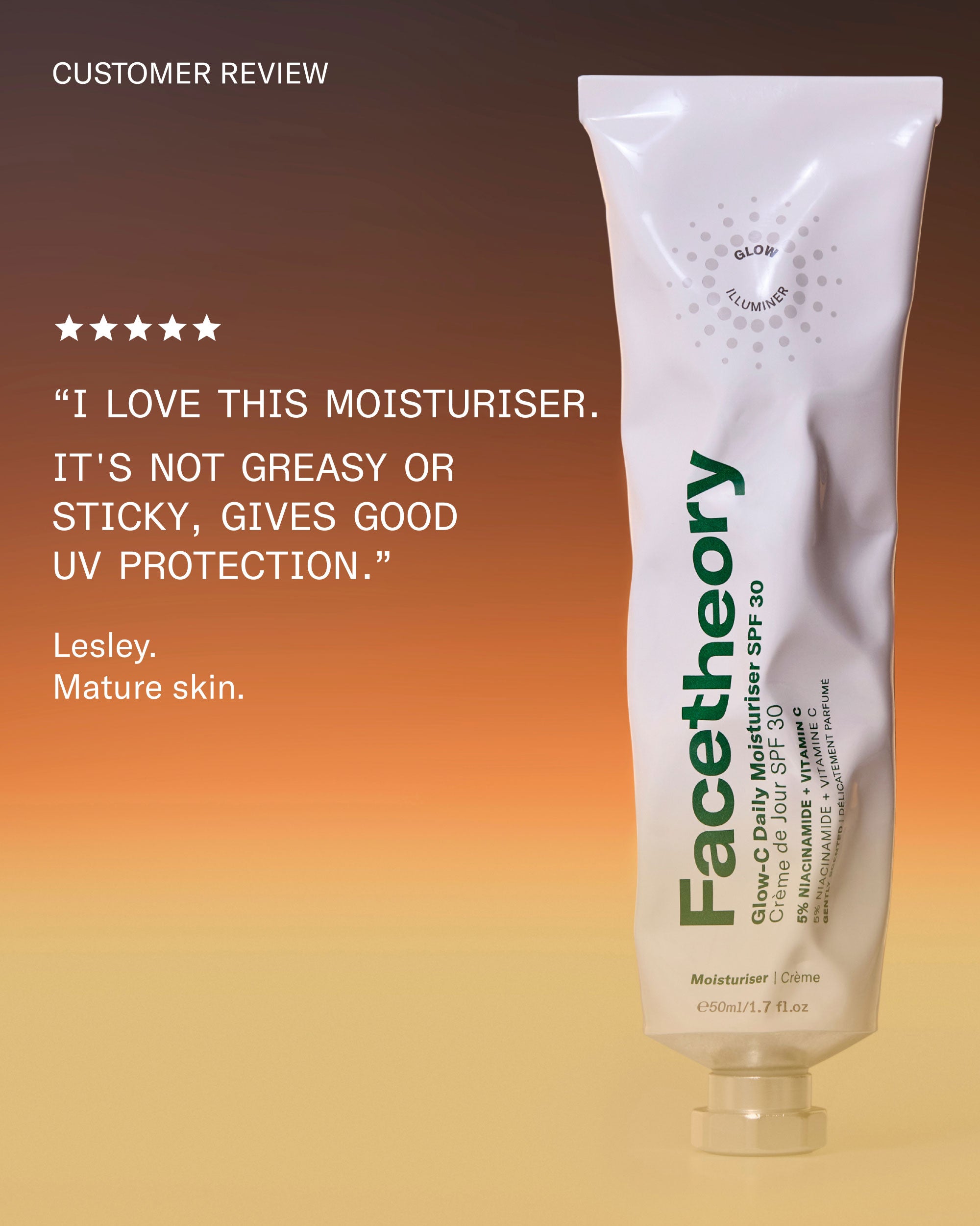 Glow-C Daily Moisturiser SPF 30