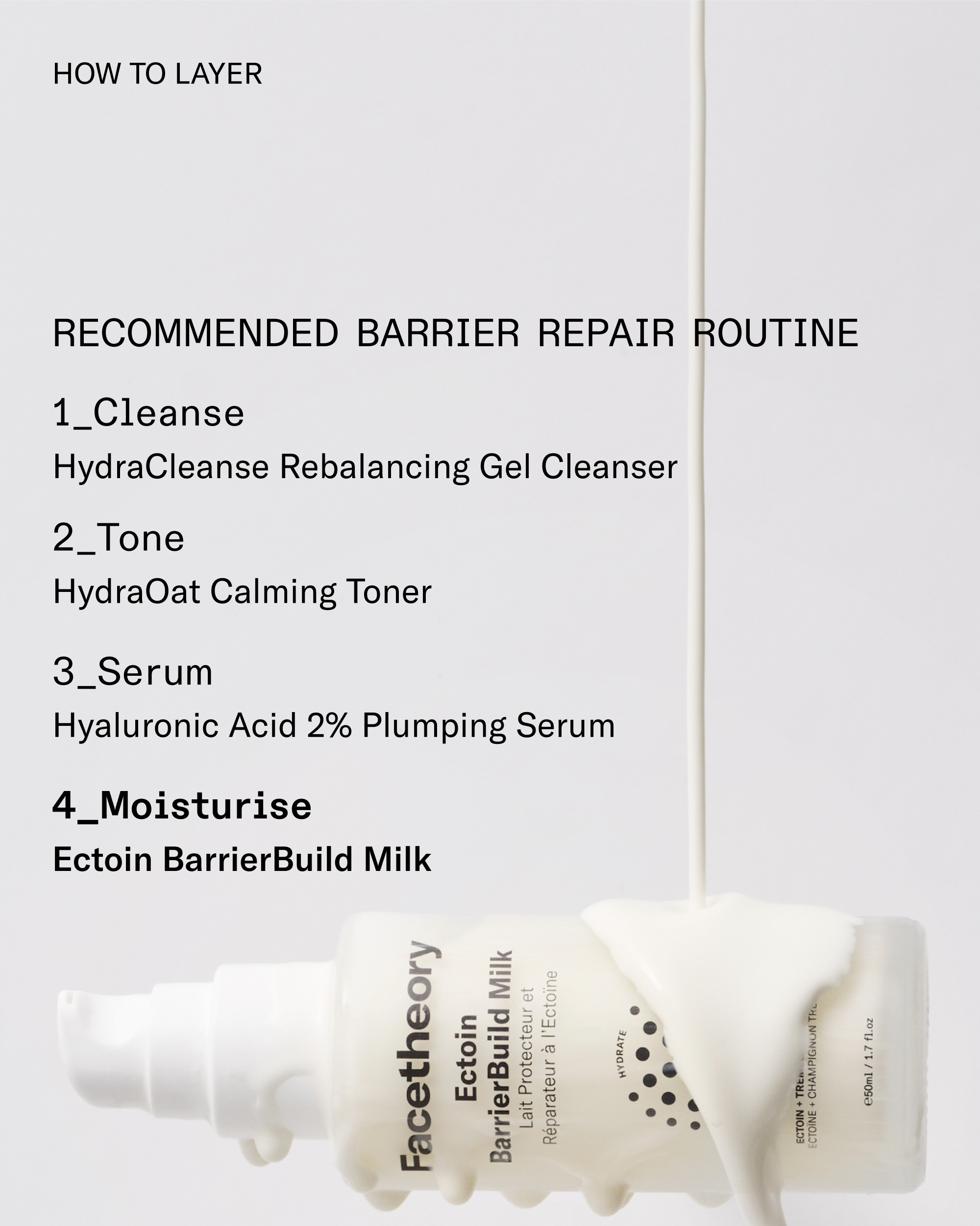 Ectoin BarrierBuild Milk