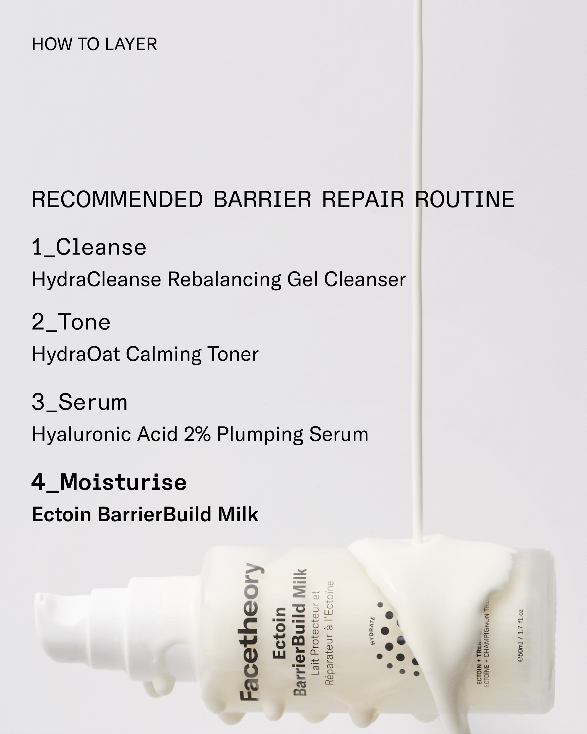 Ectoin BarrierBuild Milk