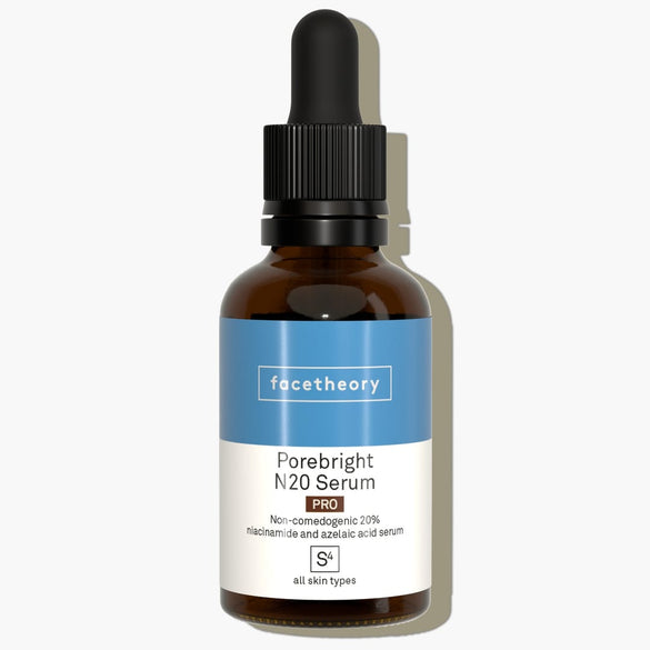 Porebright Serum N20 Pro with 20% Niacinamide and Hyaluronic Acid